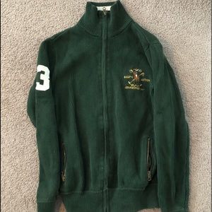 Ralph Lauren zip up sweater